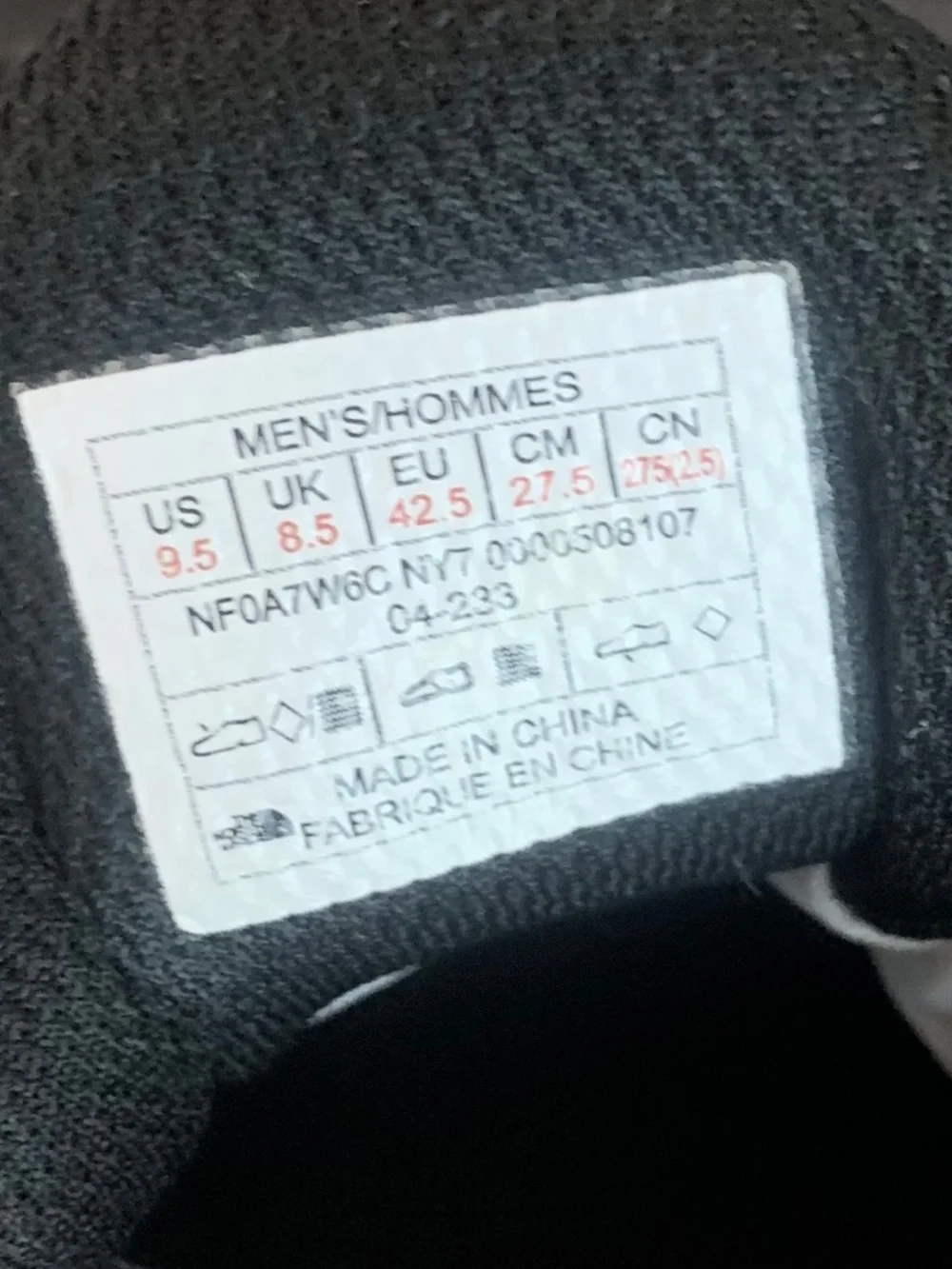 The North Face Men's Vectiv Exploris 2 Futurelight Black Sneakers Shoes 9.5